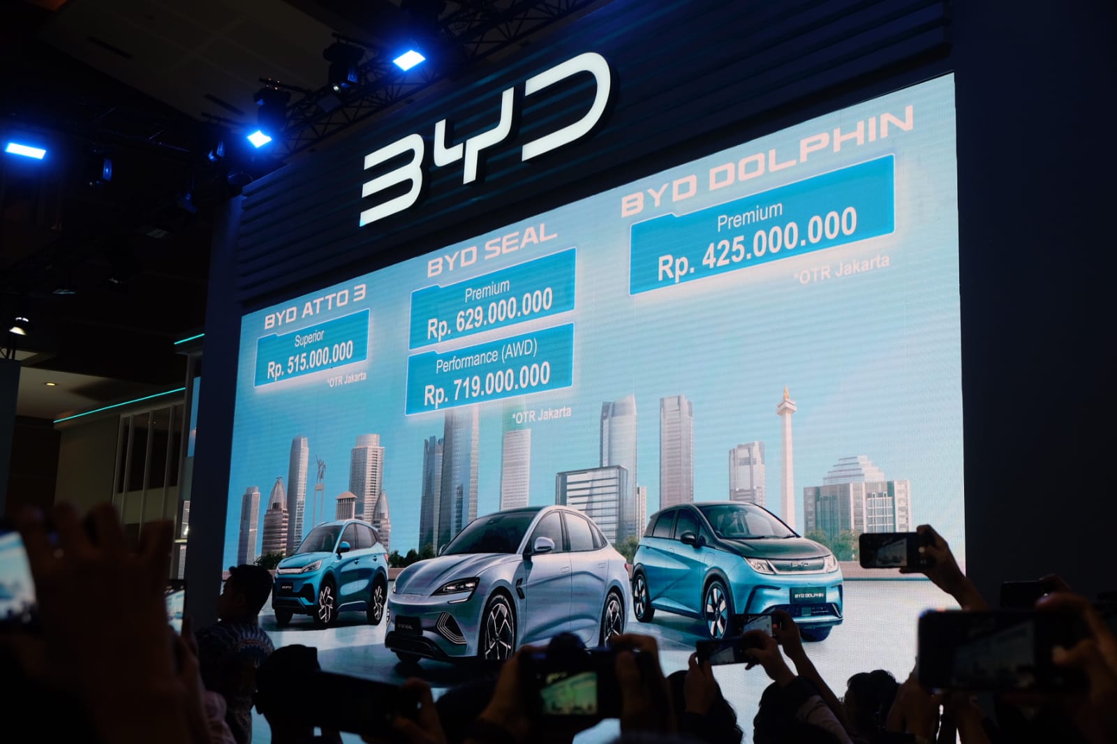 BYD Umumkan Harga Mobil Listrik, Mulai dari Rp 425 Juta