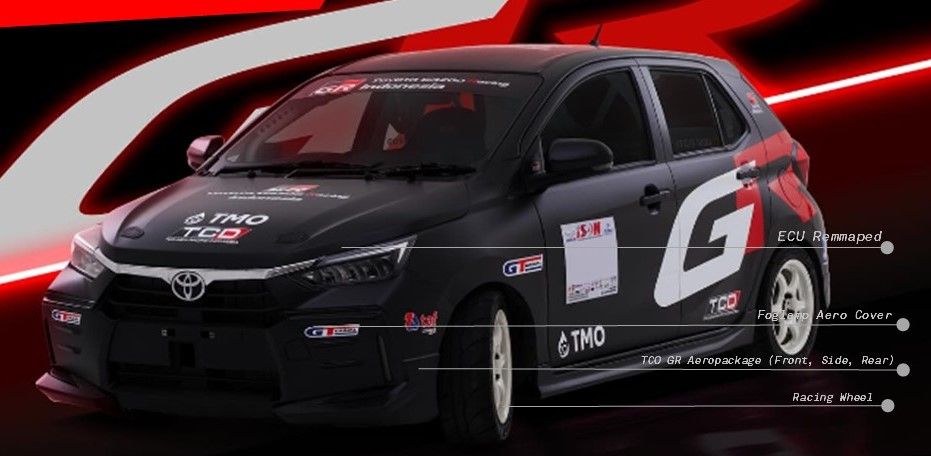 Paket Modifikasi GR Garage Auto2000 untuk Mobil Toyota Agya, Mulai dari Suspensi hingga ECU