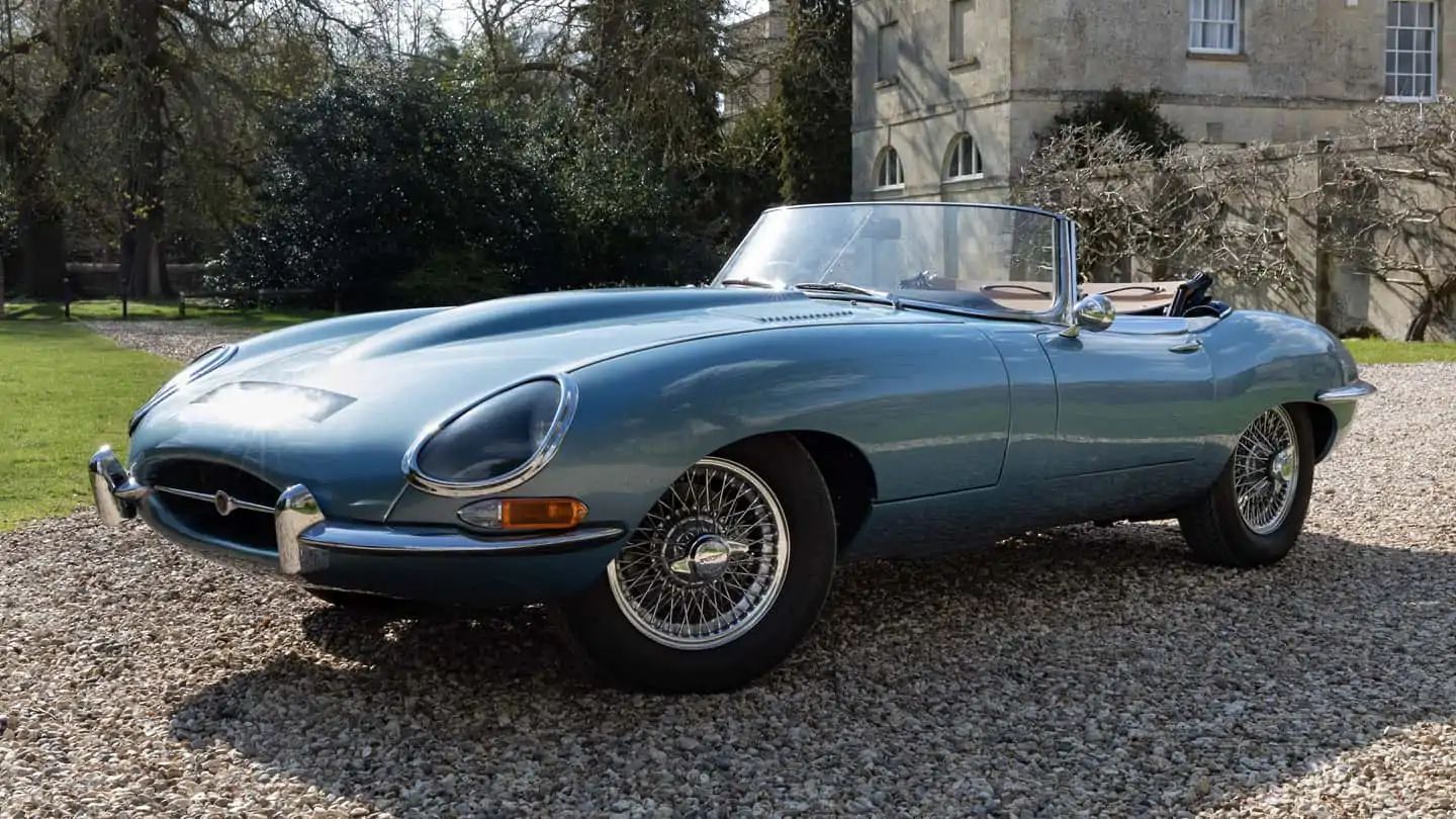 Cantiknya Modifikasi Mobil Klasik Jaguar E-Type Disulap Jadi EV