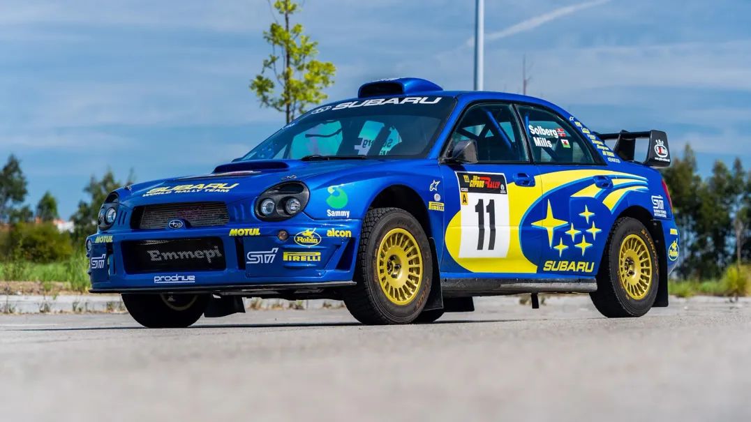 Mobil Balap WRC Subaru Impreza Dilelang (Carthrottle)