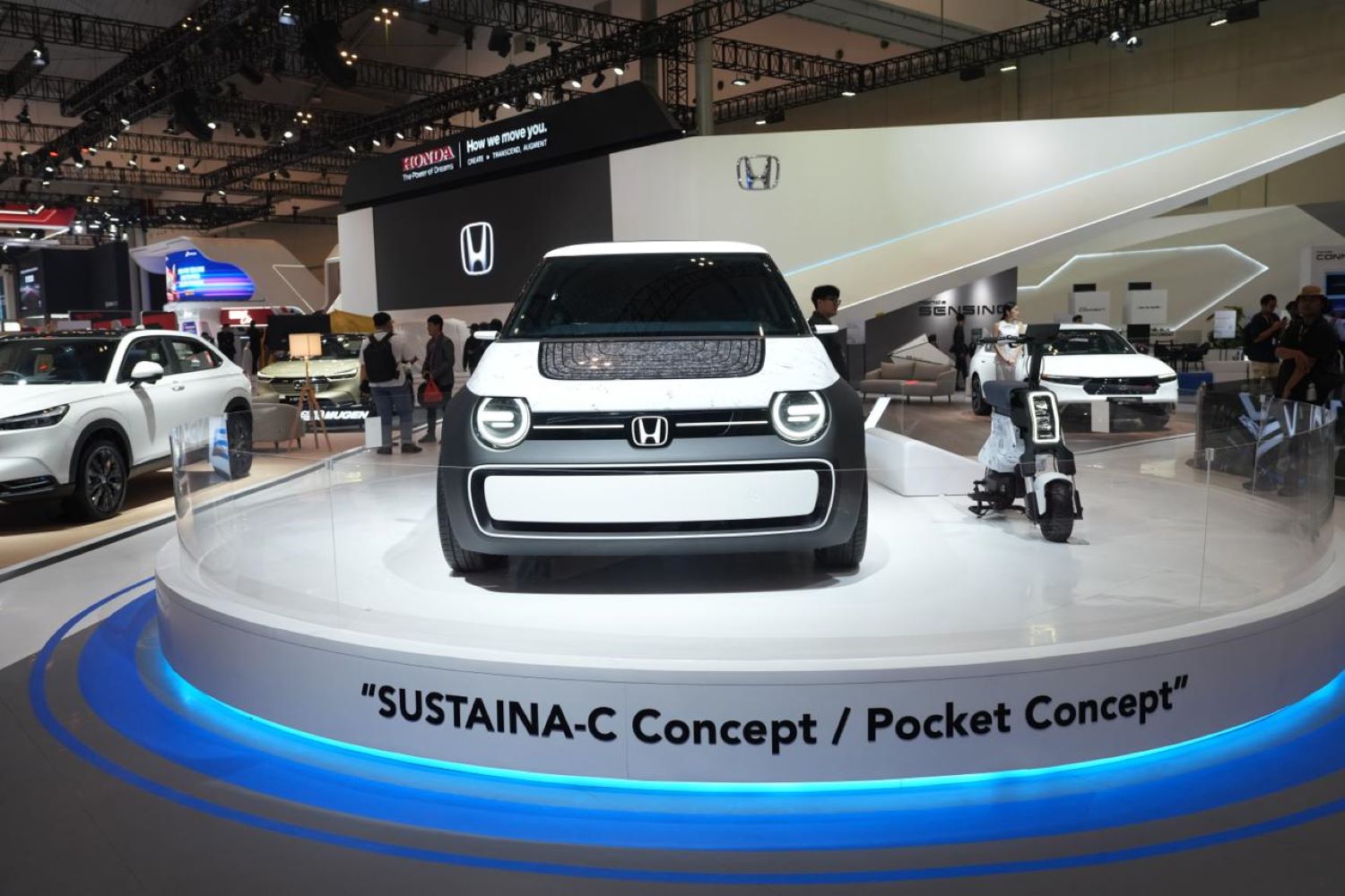 Honda Bawa Mobil Konsep dari Material Daur Ulang di GIIAS 2024