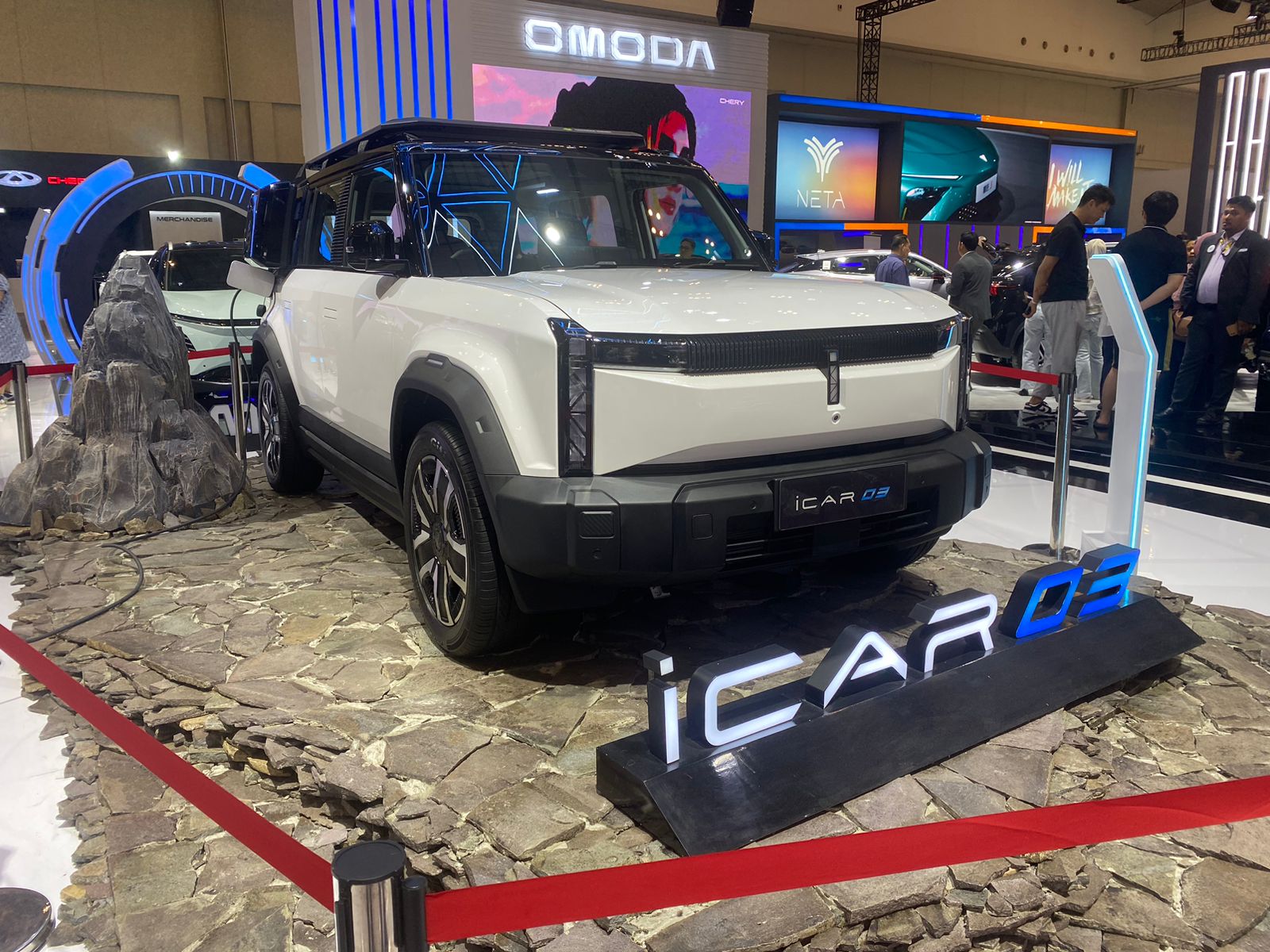 Chery Buka Pemesanan untuk Mobil Listrik Off Road iCar 03, Siapkan Dana Rp 10 Juta