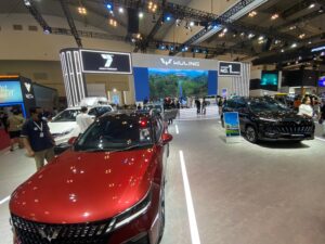 Suasana Booth Wuling pada pukul 18.45 (25/7)