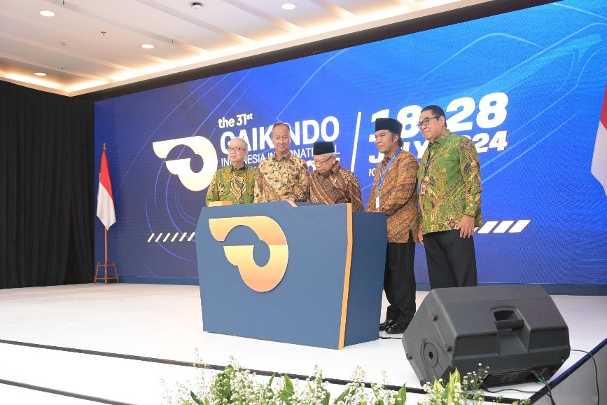 Wapres Indonesia Ma’ruf Amin Resmi Buka GIIAS 2024