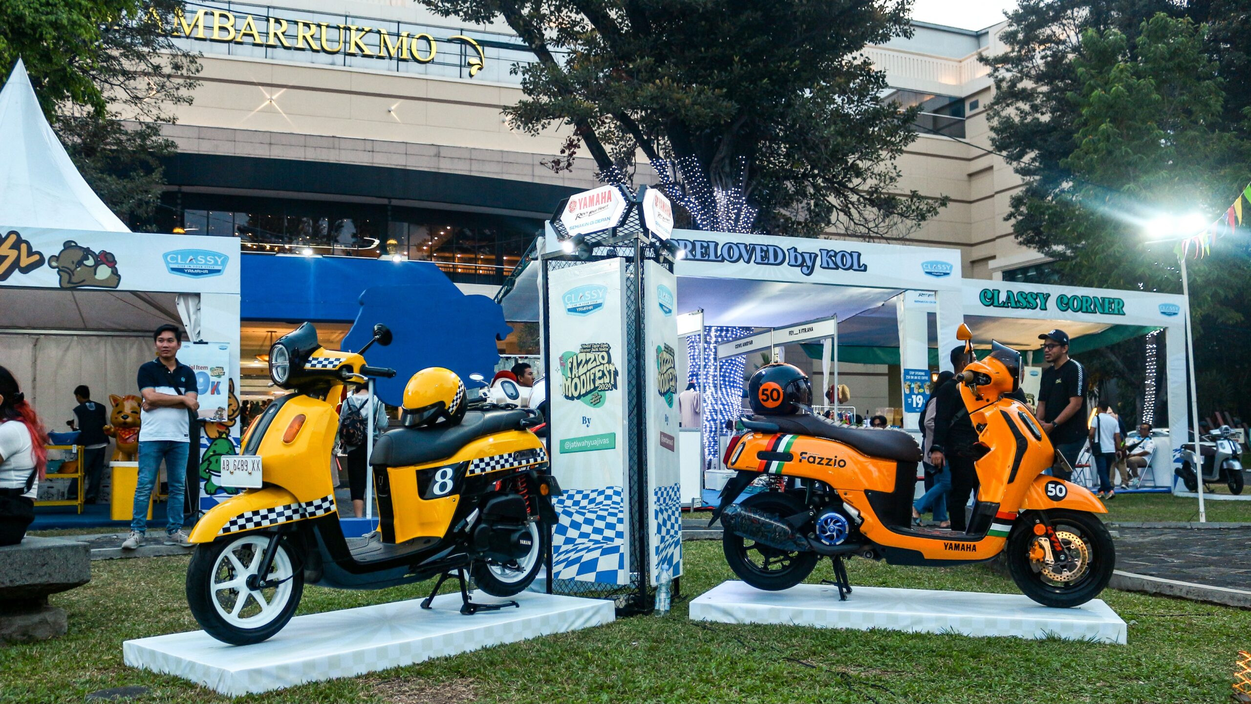 Yamaha Fazzio Modifest Warnai Cerita Unik di Kota Yogyakarta