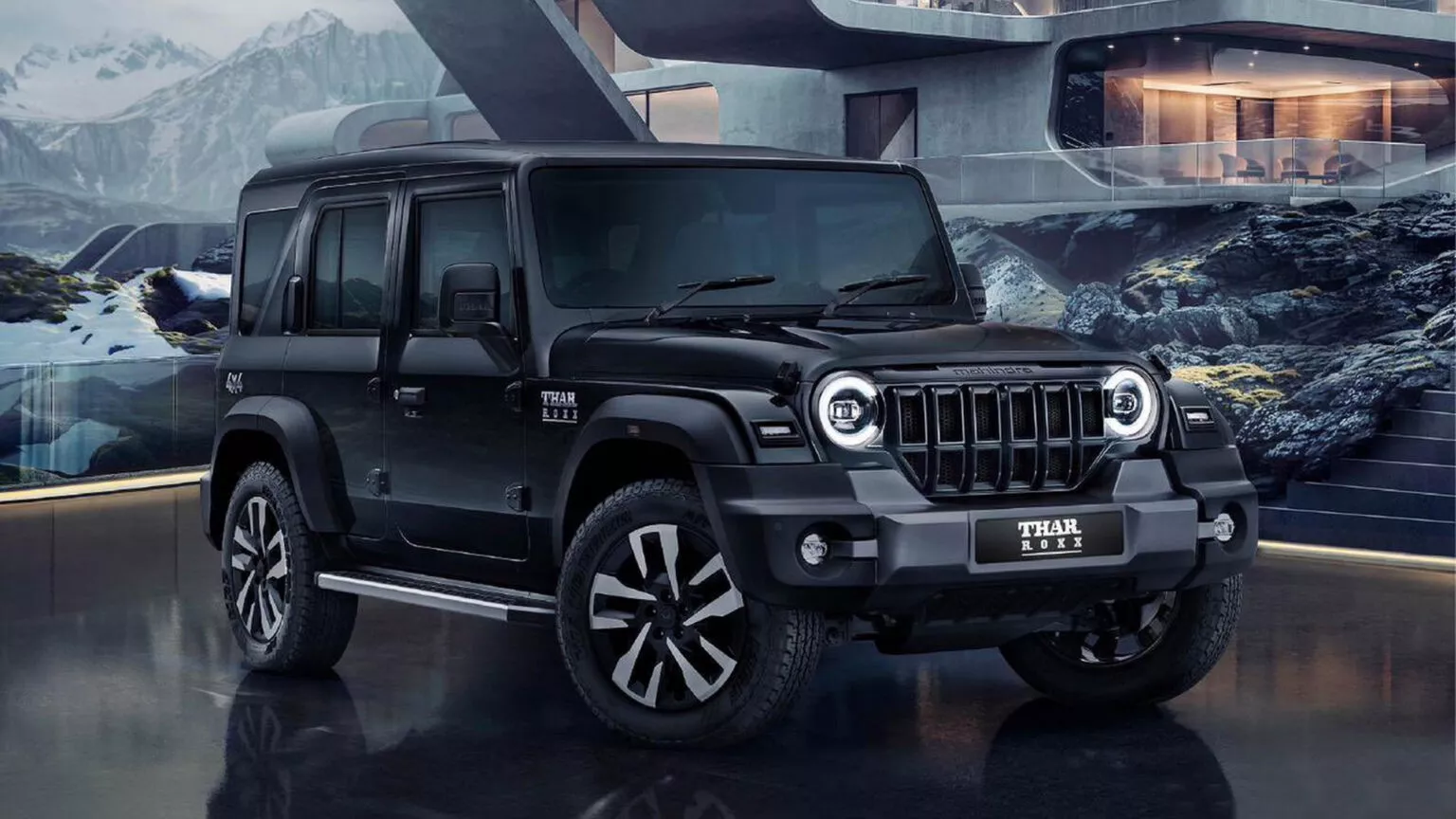 Mahindra Thar Mirip Jeep Wrangler