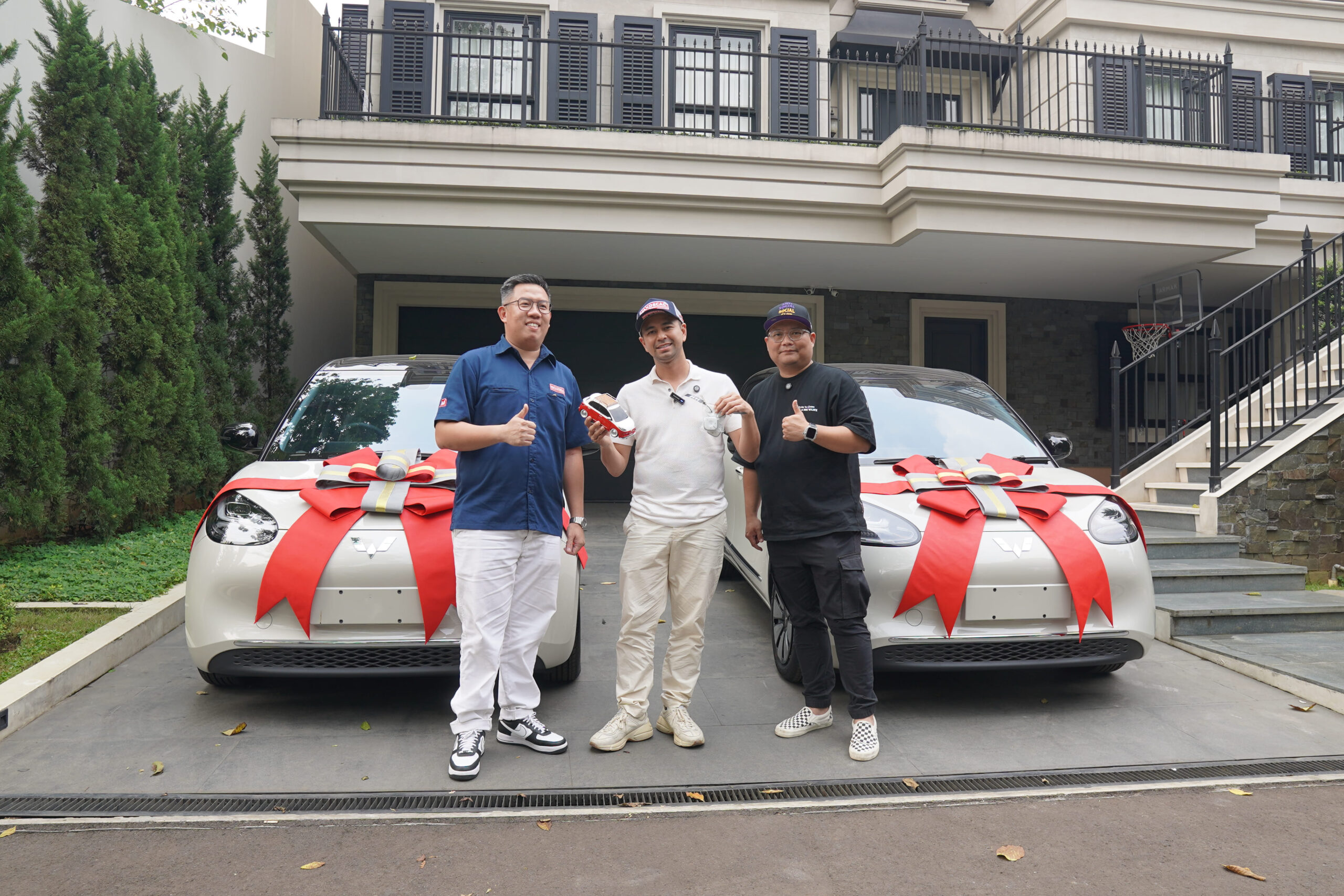 Raffi Ahmad Hadirkan Mobil Listrik Kembaran Cipung Sebagai Hadiah Super Giveaway di IMX 2024