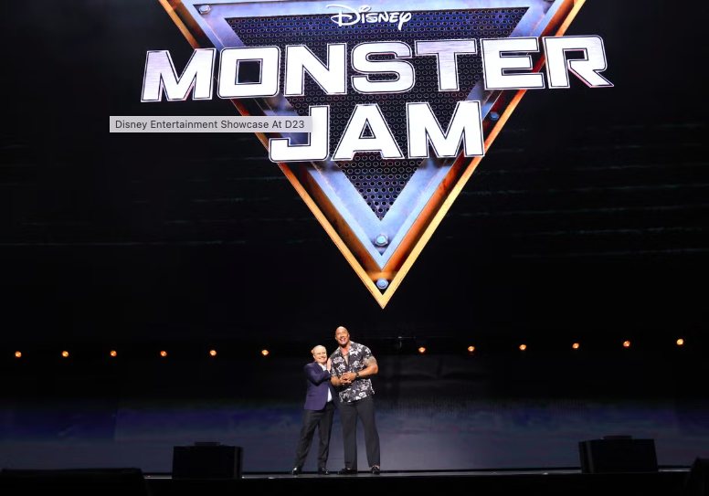The Rock dan Disney Umumkan Bakal Garap Film Monster Jam