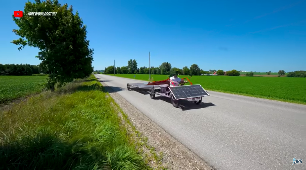 Mobil listrik bertenaga surya
