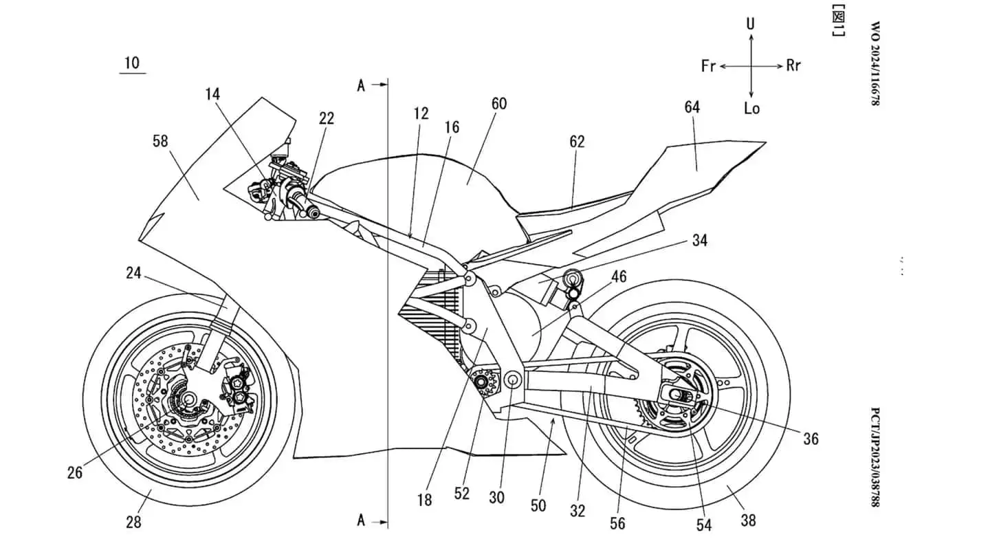 Inikah wujud motor listrik Yamaha?