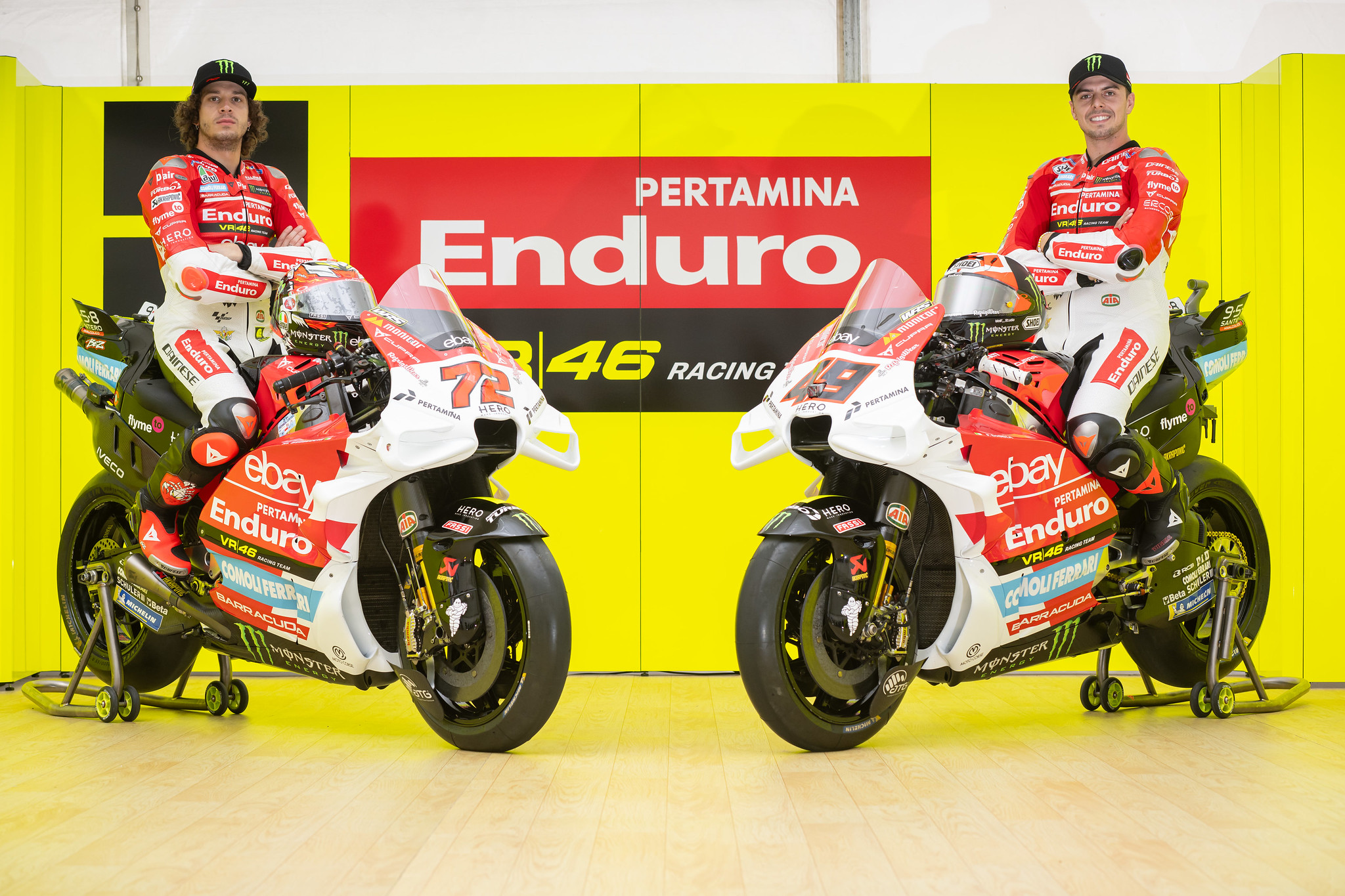 Pertamina Enduro VR46 Racing Team Luncurkan Livery Khusus Jelang MotoGP Mandalika