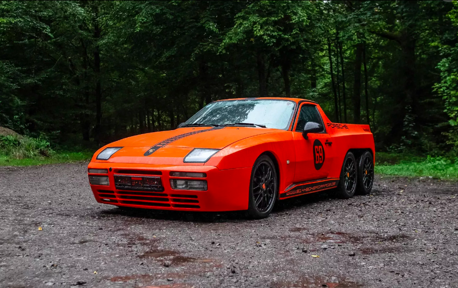 Transformasi Ekstrem, Porsche 944 Menjadi Pikap 6 Roda