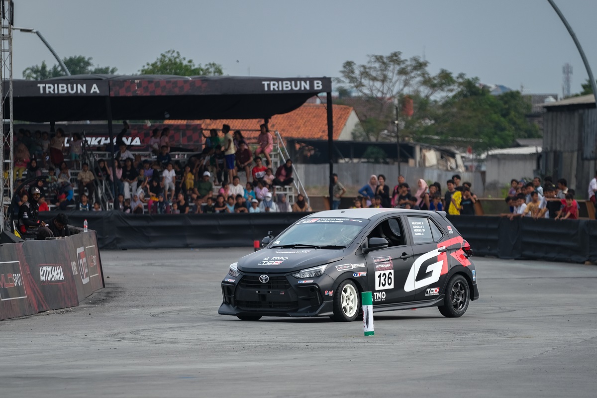 TOYOTA GAZOO Racing Indonesia Selangkah Lagi Menuju Gelar Juara Nasional di MLDSPOT Autokhana Kejurnas Slalom 2024 Seri ke-5