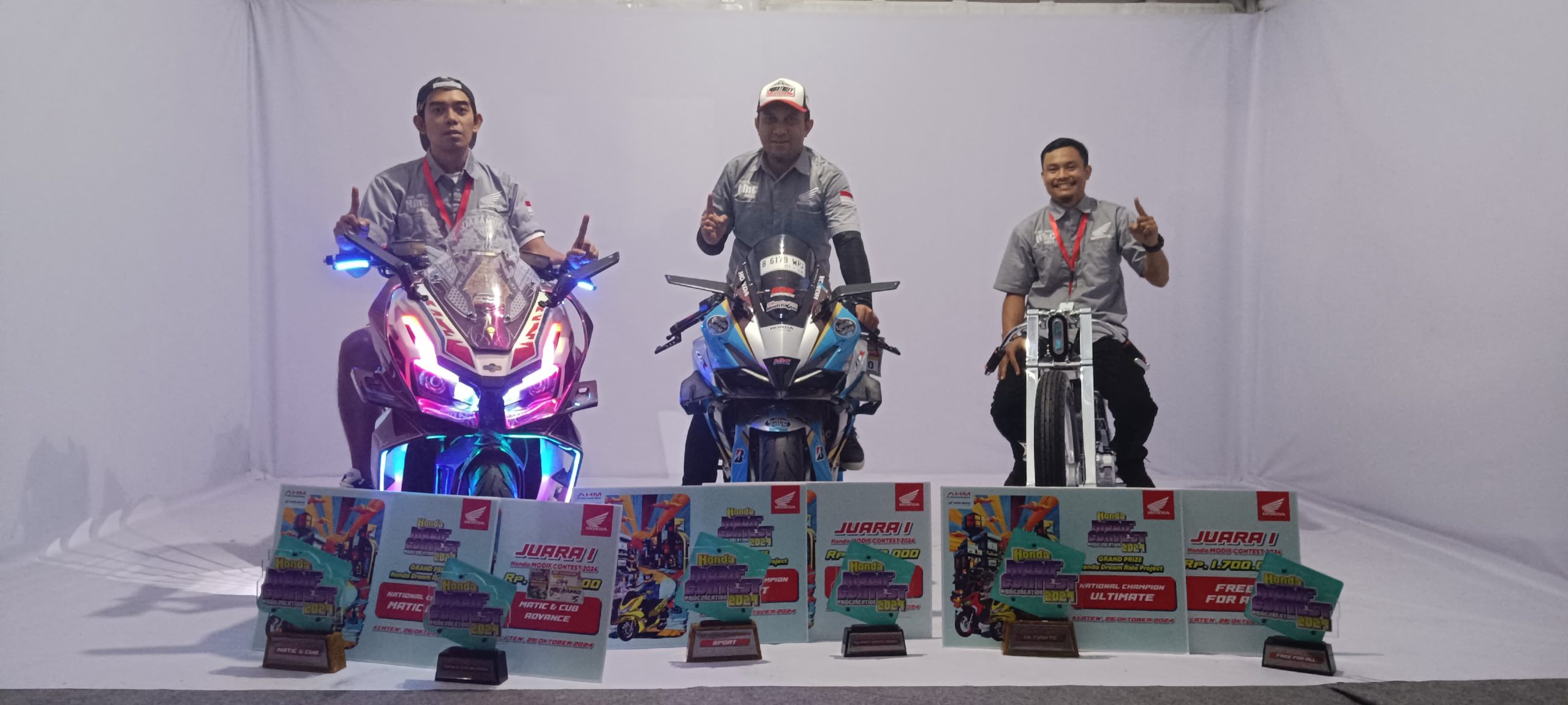 81 Karya Modifikasi Honda Terbaik Tampil di HMC 2024, Siapa Jawaranya?