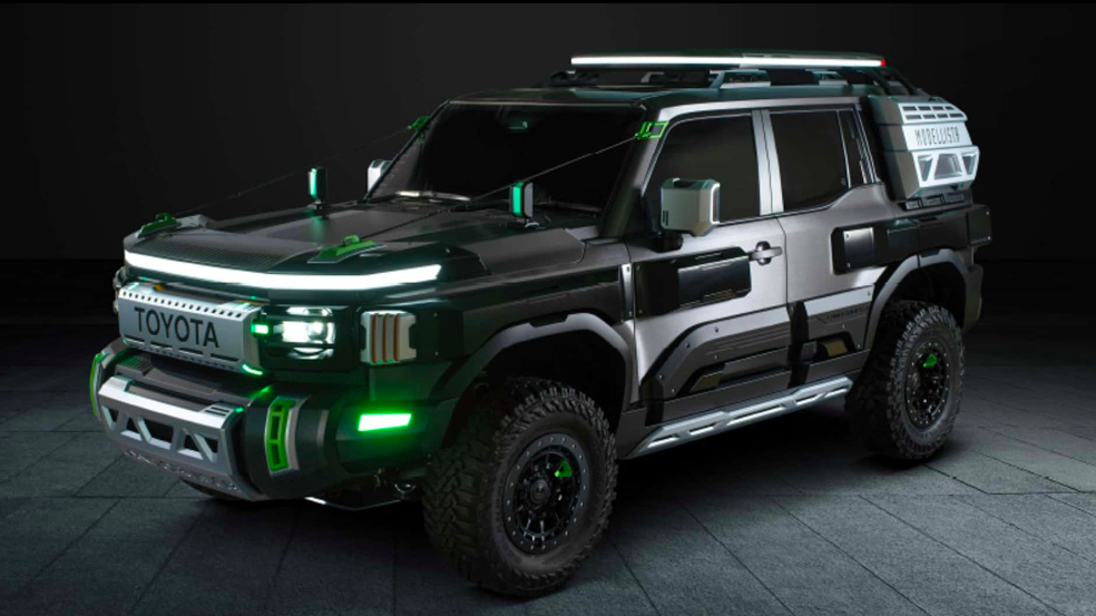 Toyota Land Cruiser Bergaya Overlander Cyberpunk Mejeng di SEMA 2024