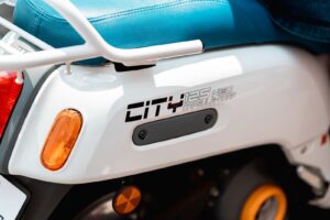 Modifikasi Yamaha Fazzio, Tampil Retro Futuristis dengan Nuansa Jepang