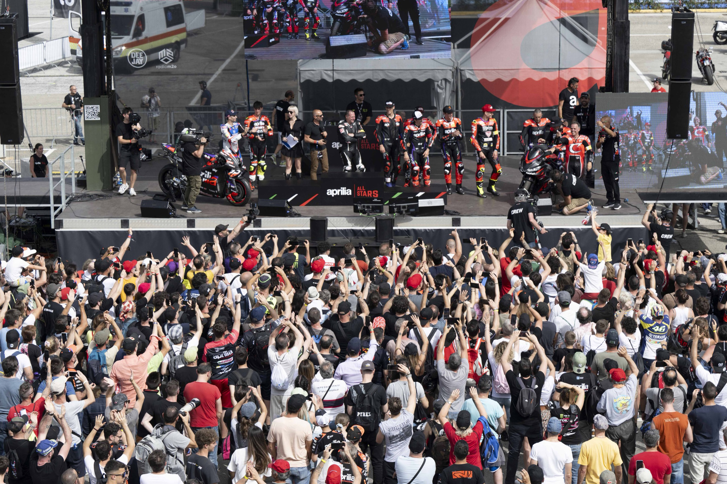 Aprilia resmi mengumumkan jadwal Aprilia All Stars 2025
