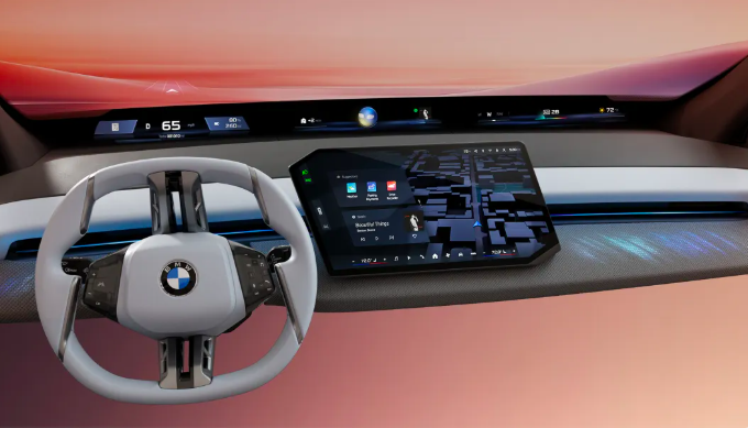 Mobil Listrik BMW Bakal Dipenuhi oleh Layar