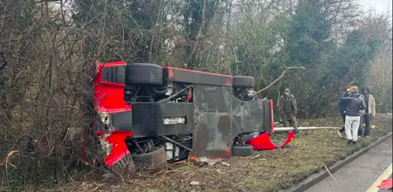 Niatnya Servis, Ferrari F40 Malah Menemui Ajalnya