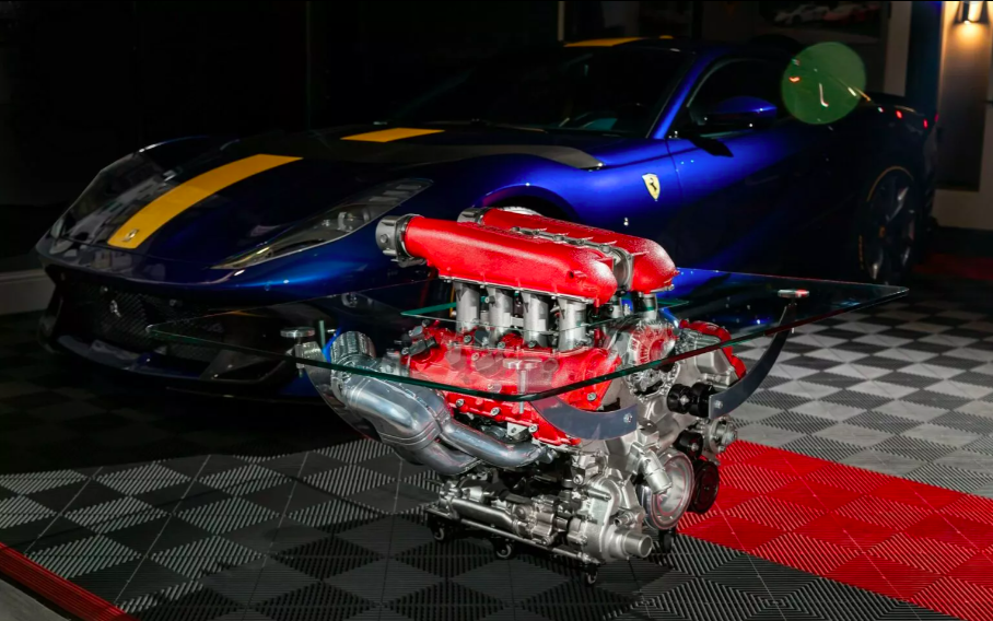 Meja dari Mesin Ferrari Ini Bernilai Rp 1 Miliar Lebih, Tertarik Meminangnya?