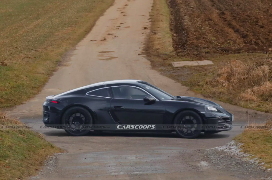 Porsche 718 Cayman Elektrik Pertama Kali Tertangkap Kamera
