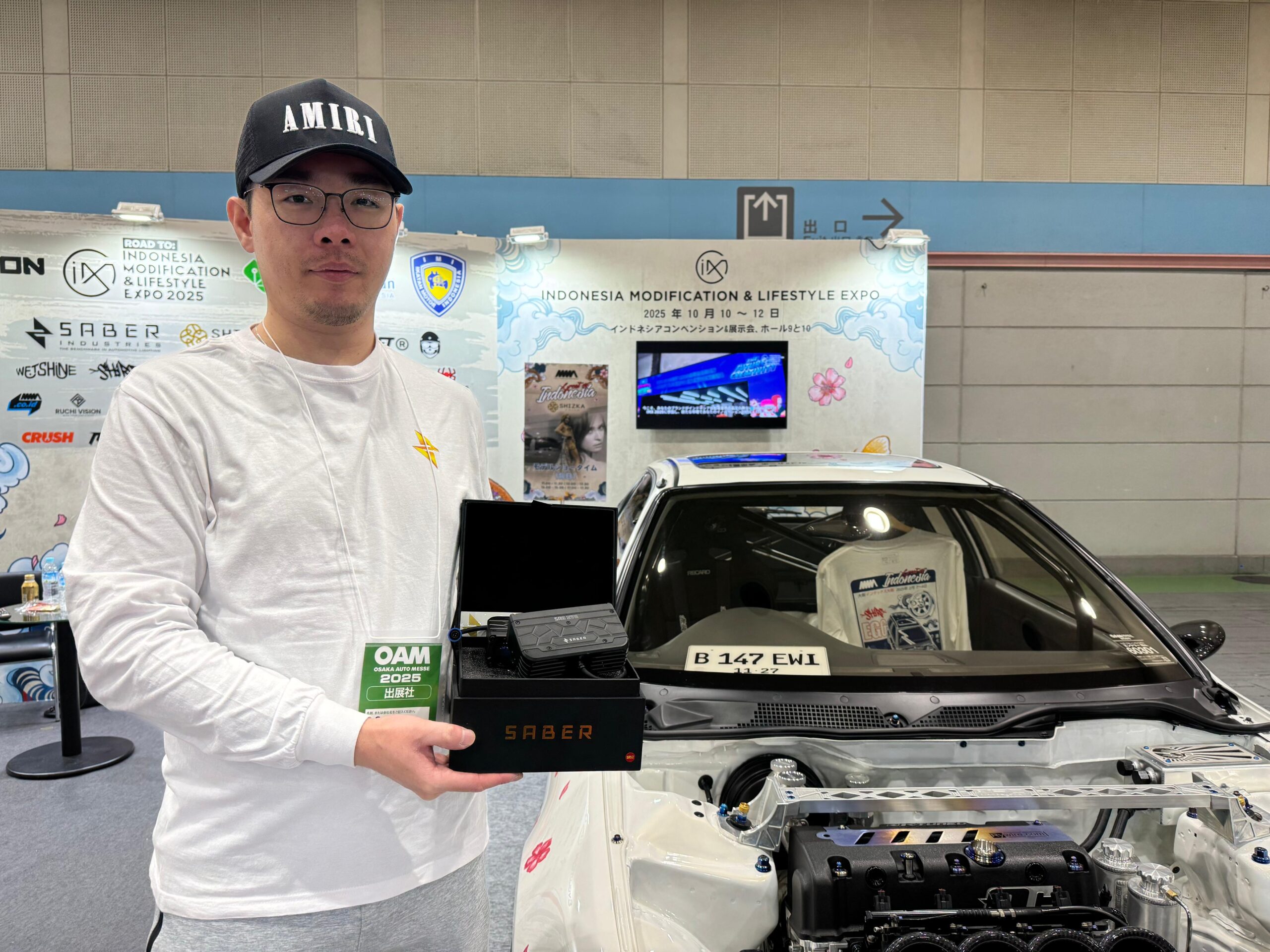 Saber Industries Perluas Jangkauan ke Jepang, Produk Aftermarket Indonesia Tuai Antusiasme di Osaka Auto Messe