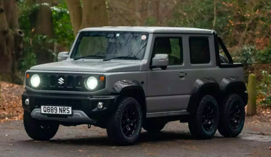 Modifikasi Unik Suzuki Jimny 6 Roda, Ide Gila yang Menjadi Kenyataan