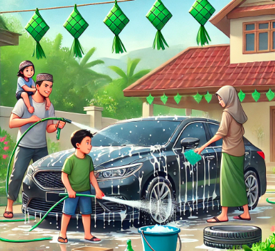 Tips Mencuci Mobil Saat Libur Lebaran agar Tetap Bersih dan Kinclong