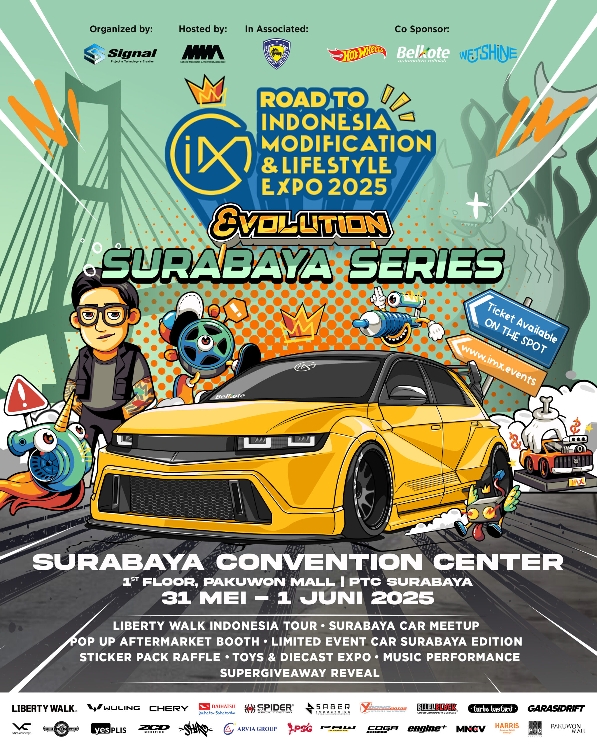 Menuju IMX 2025 Surabaya: Akhir Mei Gelaran Otomotif & Lifestyle Terbesar Hadir di Jawa Timur