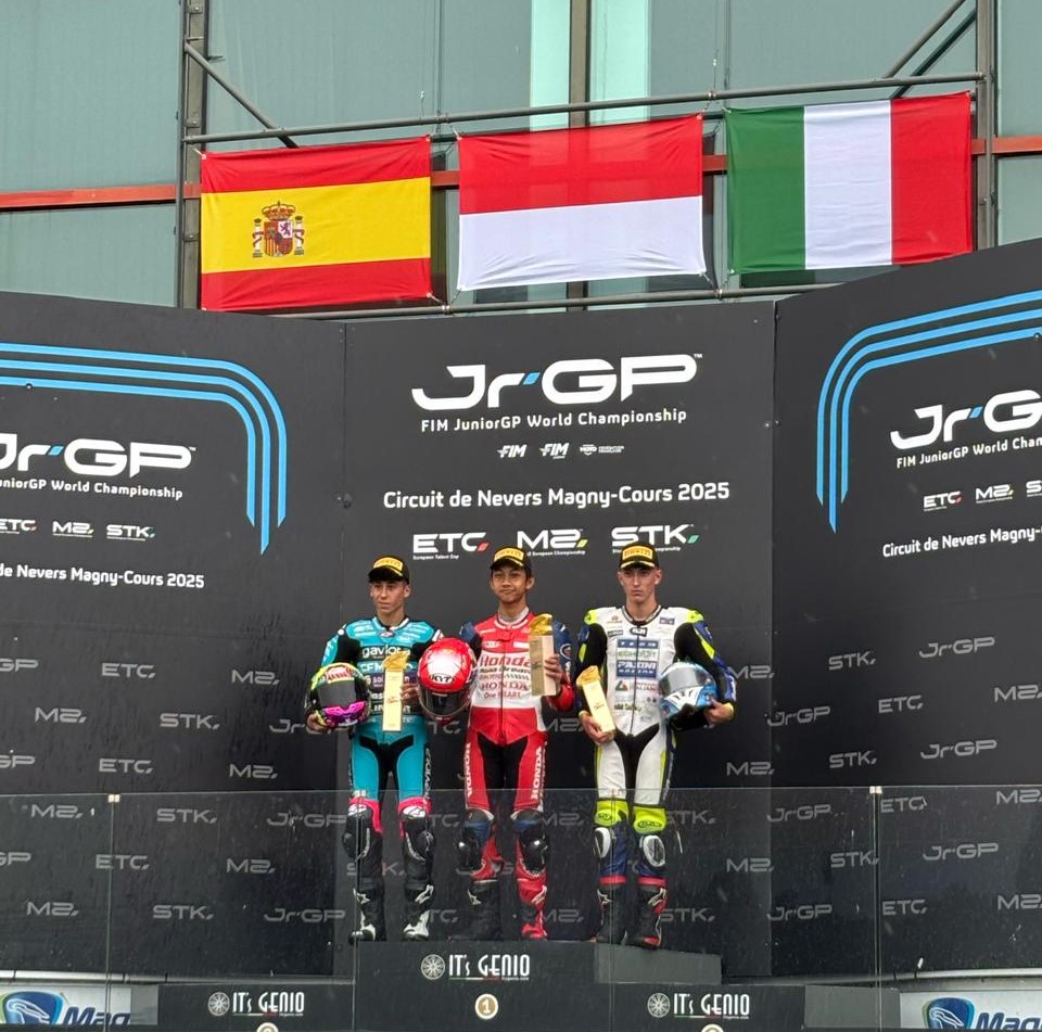 Pebalap Astra Honda Cetak Sejarah, Juara di ETC Prancis