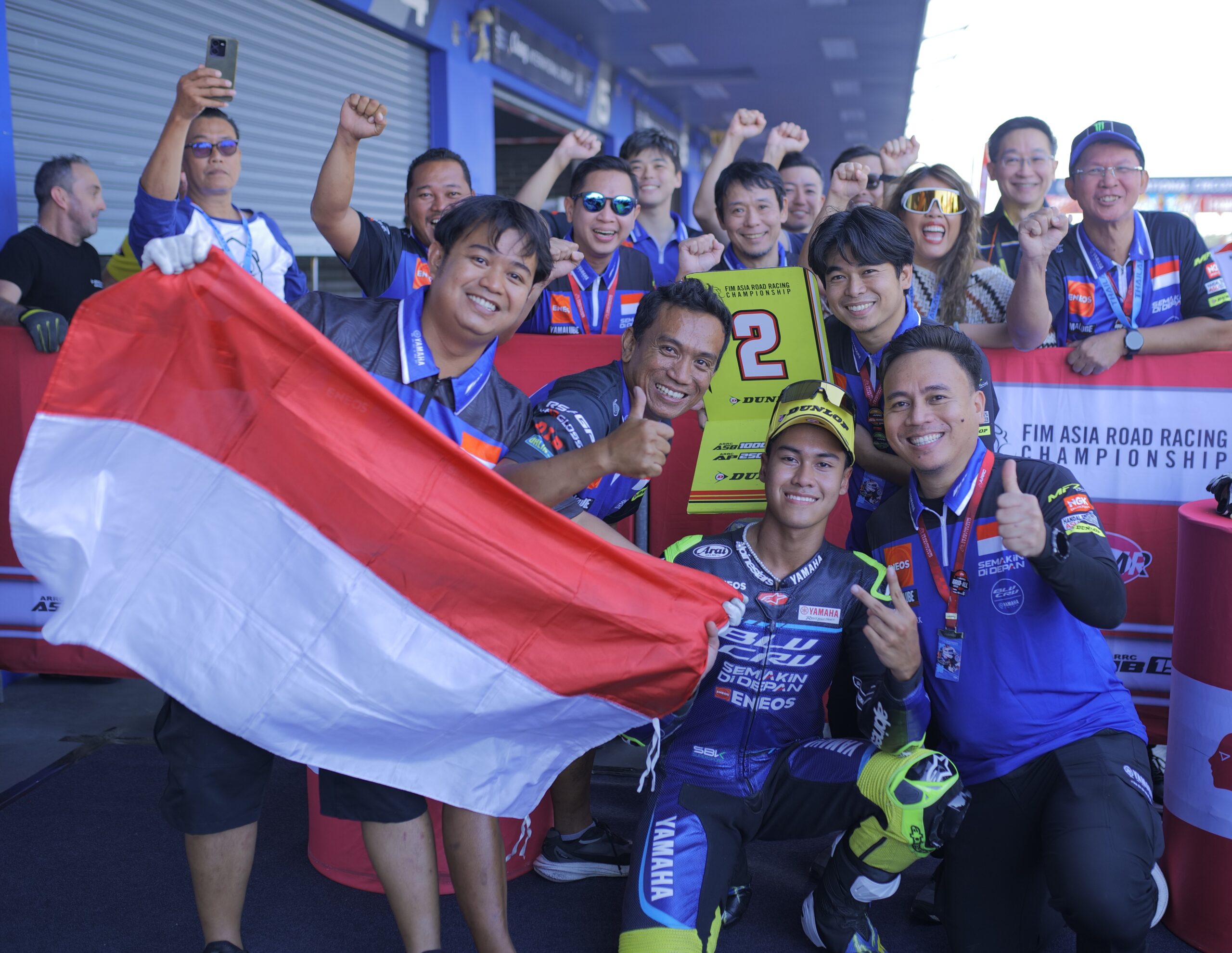Yamaha Racing Indonesia Cetak Sejarah di ARRC 2025, Siap Lakukan Evaluasi Total Menuju 2026