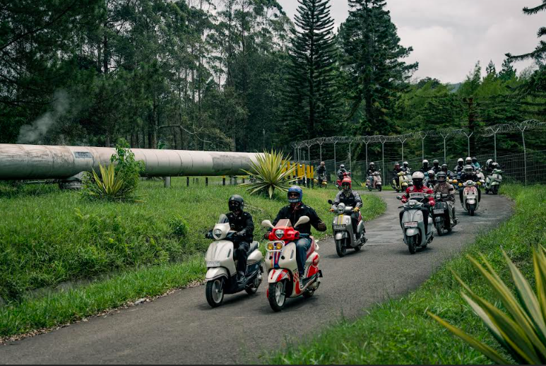 Menguji Ketangguhan Skutik Classy Yamaha di Jalur Ekstrem Pegunungan